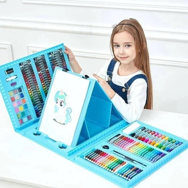 Deluxe KreativSet | Inspirierendes 6-in-1 Kunst-Set für Kinder Decorique.de