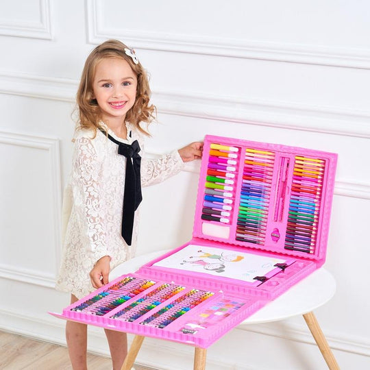 Deluxe KreativSet | Inspirierendes 6-in-1 Kunst-Set für Kinder Decorique.de