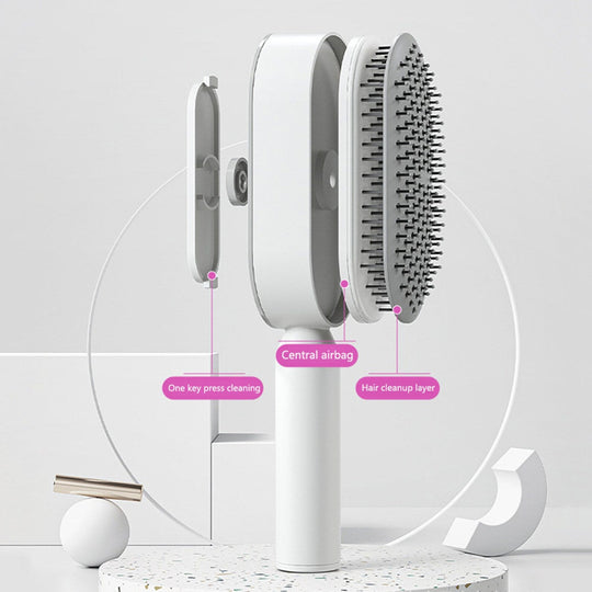 HairGenius | Selbstreinigende Haarbürste