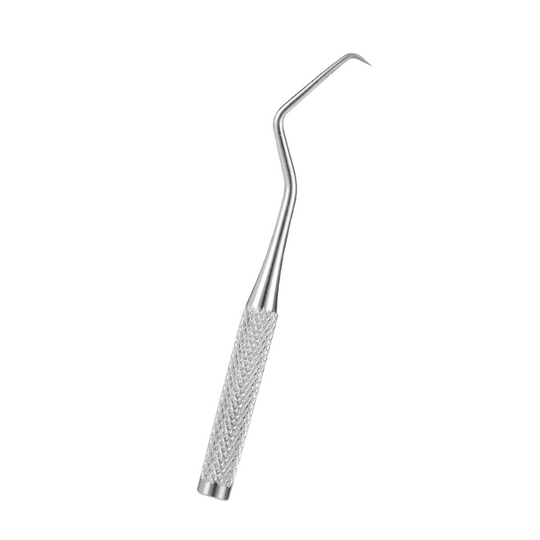Dentaclean | Edelstahl Dental-Explorer & Spatel Large-curved toothpick (304 stainless steel) Decorique.de