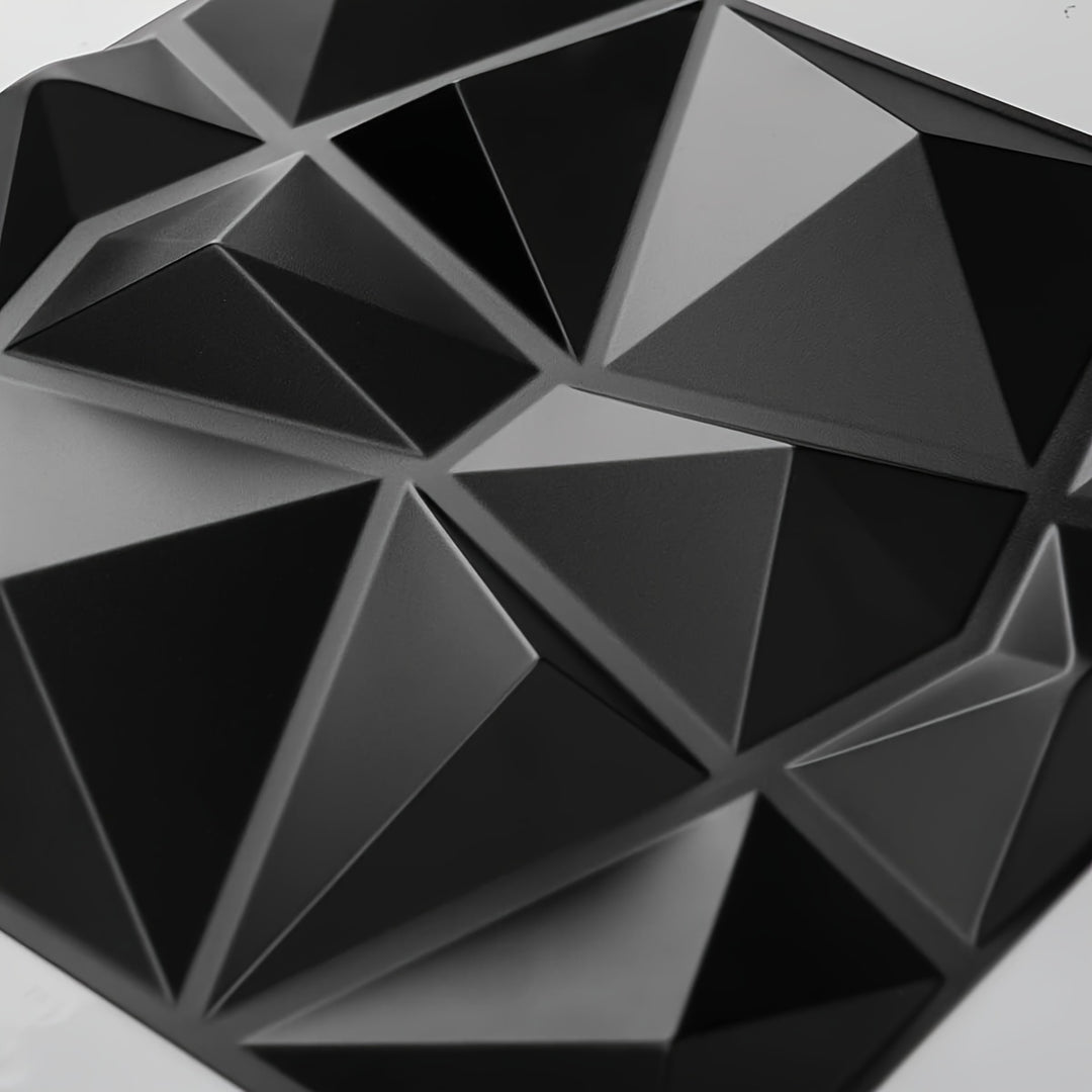 DiamondWall | 3D Wandpaneele – Geometrischer Diamant-Effekt Decorique.de