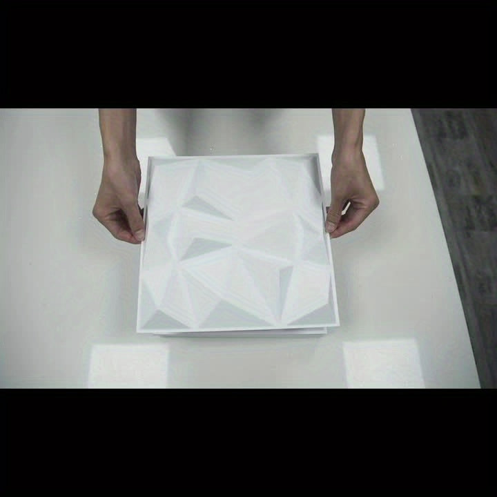 DiamondWall | 3D Wandpaneele – Geometrischer Diamant-Effekt Decorique.de