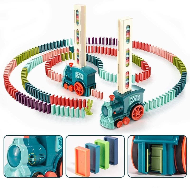 DominoFun | Kinderfreundliches Domino-Set für endlosen Spielspaß 260 Decorique.de