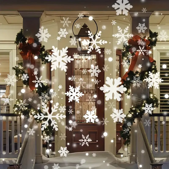 SnowMagic | Schneeflocken-Projektor – Innen/Außen LED Schneefall