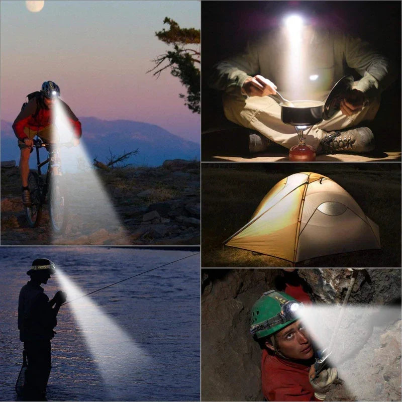 TrailTorch | Wiederaufladbare Stirnlampe für jedes Wetter