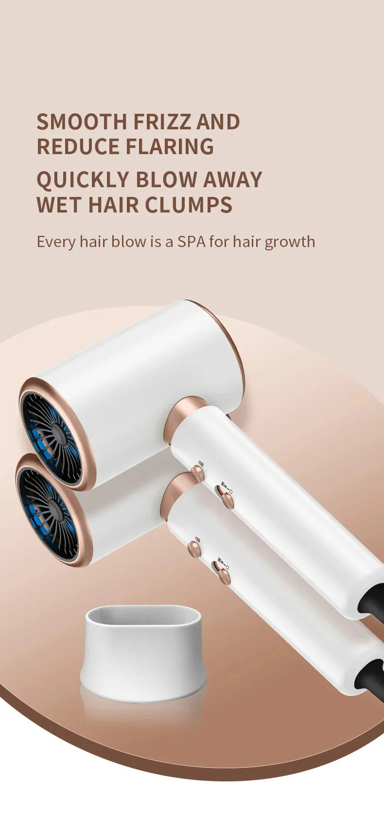 BlowLux | Leistungsstarker Haartrockner für glänzendes Haar
