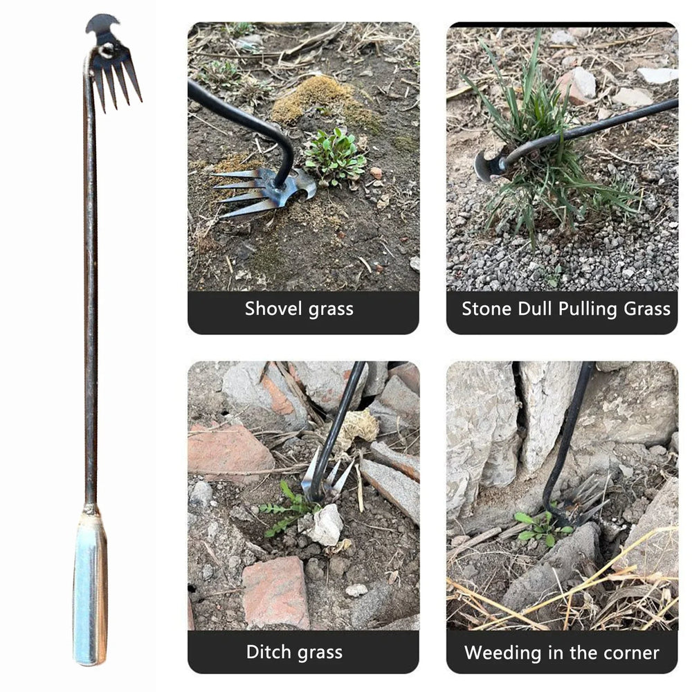 RootBlade | Crescent Unkrautstecher mit langem Griff