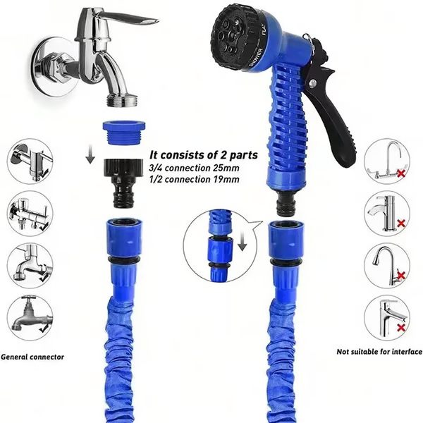 HoseMate | Erweiterbarer Schlauch mit 9-in-1 Sprühkopf