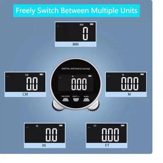 ExactLine | Smart Digitales Maßband mit LCD-Display