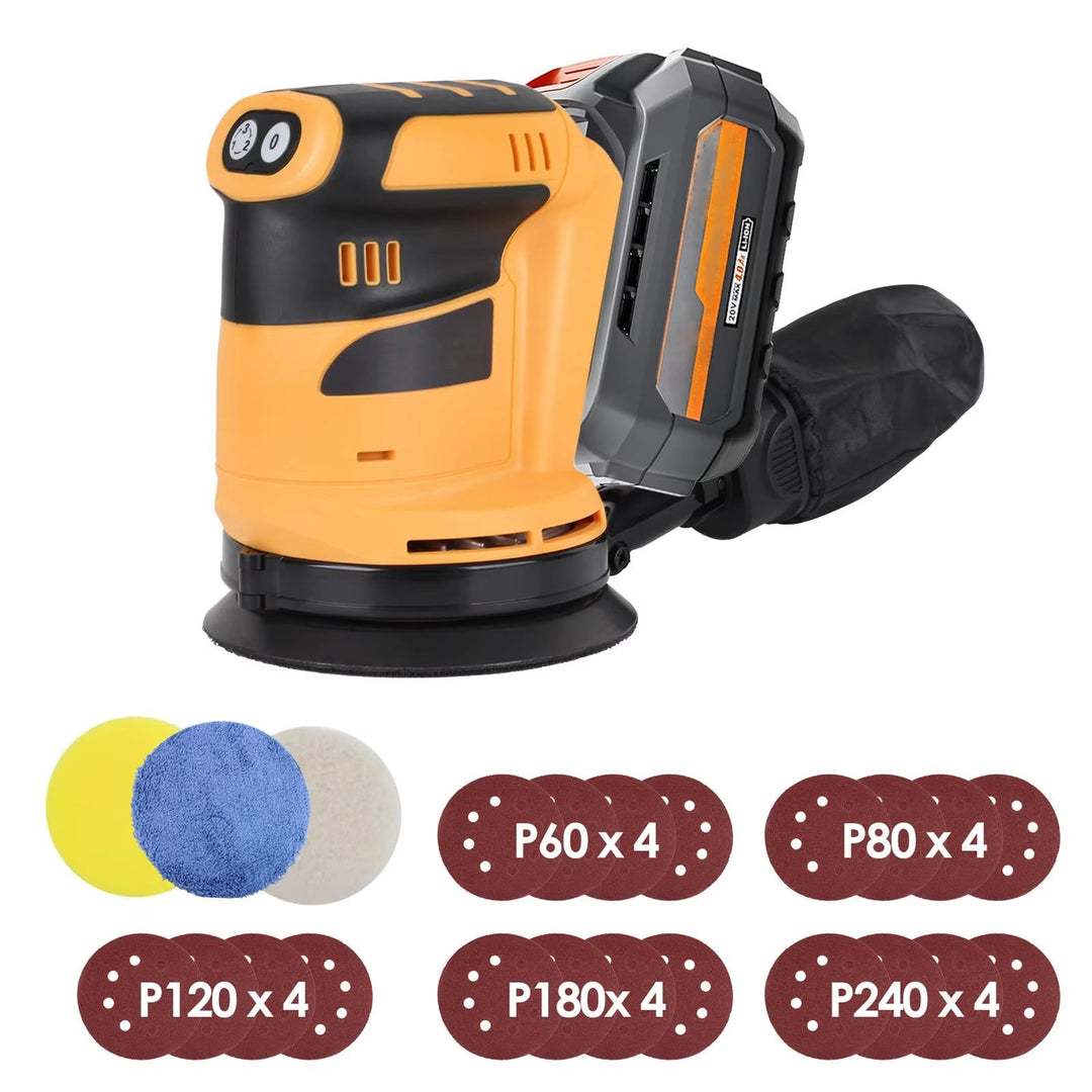 SandPro | Bürstenloser orbitaler elektrischer Schleifer