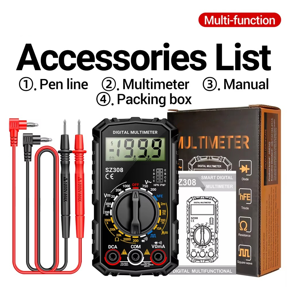 ExactVolt | Elektrisches Testkit mit digitalem Multimeter