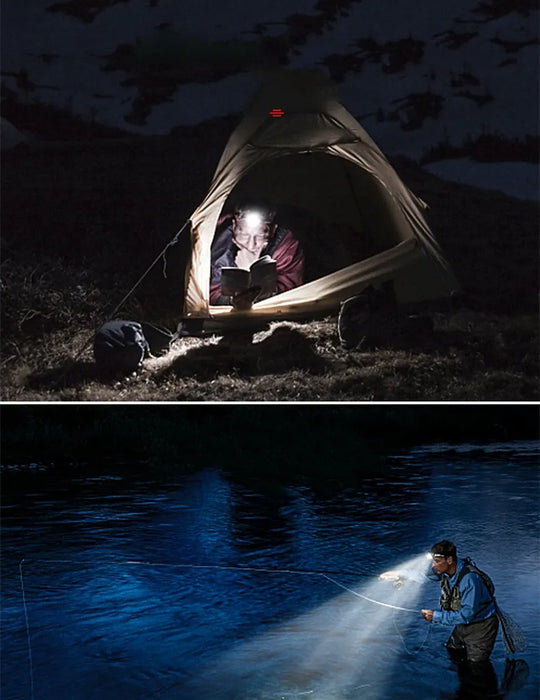 TrailTorch | Wiederaufladbare Stirnlampe für jedes Wetter