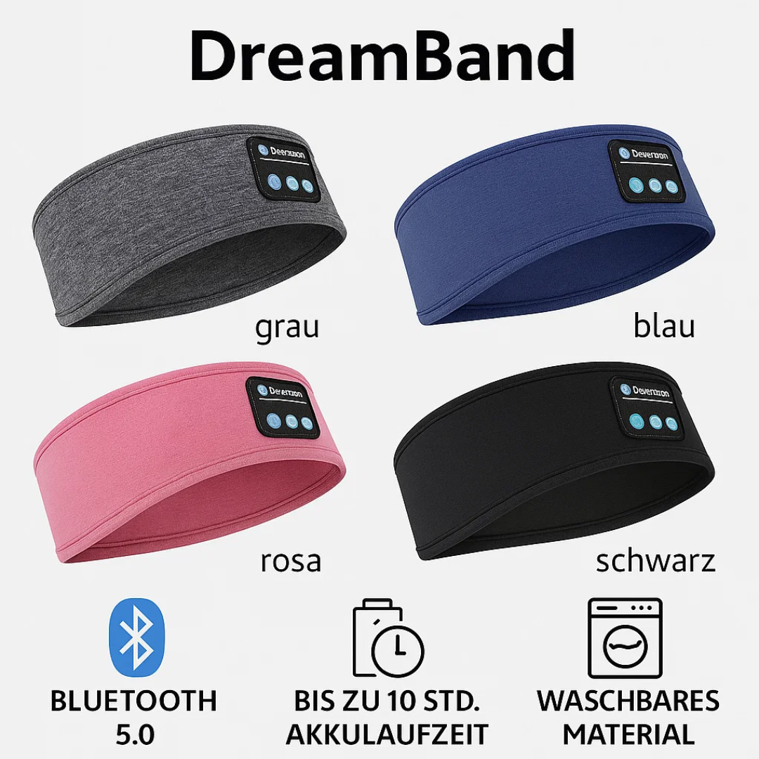 DreamBand | Innovatives Bluetooth-Schlafband Decorique.de