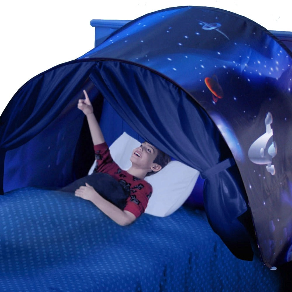 DreamDome | Kinderbettzelt für magische Schlafabenteuer Universum Decorique.de