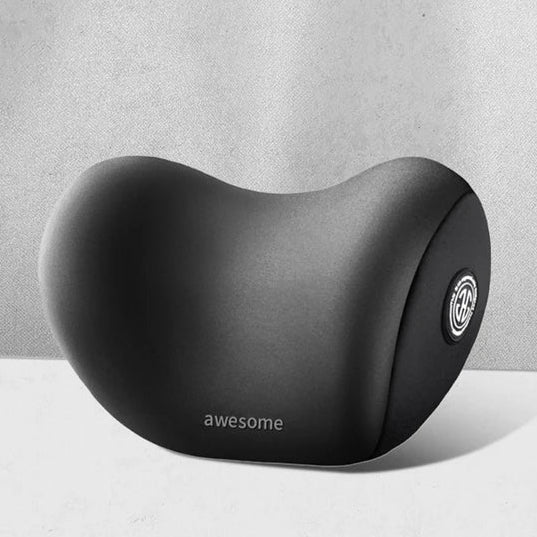 DreamRest | Ergonomisches Nacken- & Lendenkissen für das Auto Schwarz Kopfstütze Decorique.de