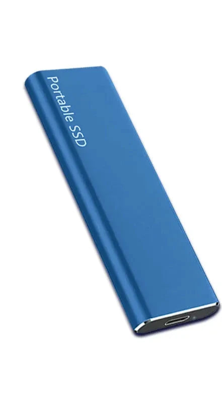 DriveBox | Ultrakompakte 4 TB USB-C Festplatte für sichere Datenspeicherung Blau 4T Decorique.de