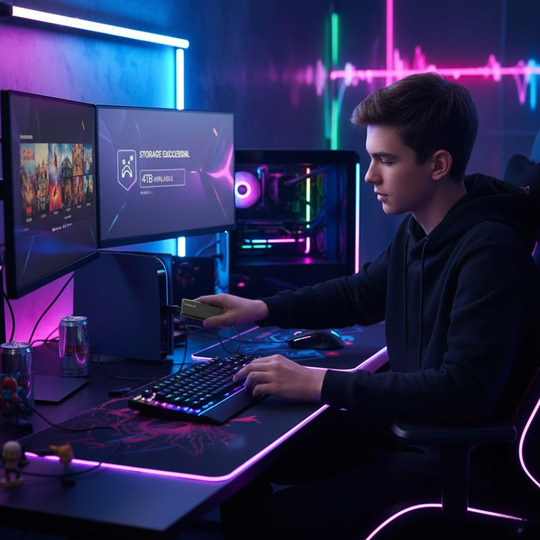 DriveBox | Ultrakompakte 4 TB USB-C Festplatte für sichere Datenspeicherung Decorique.de