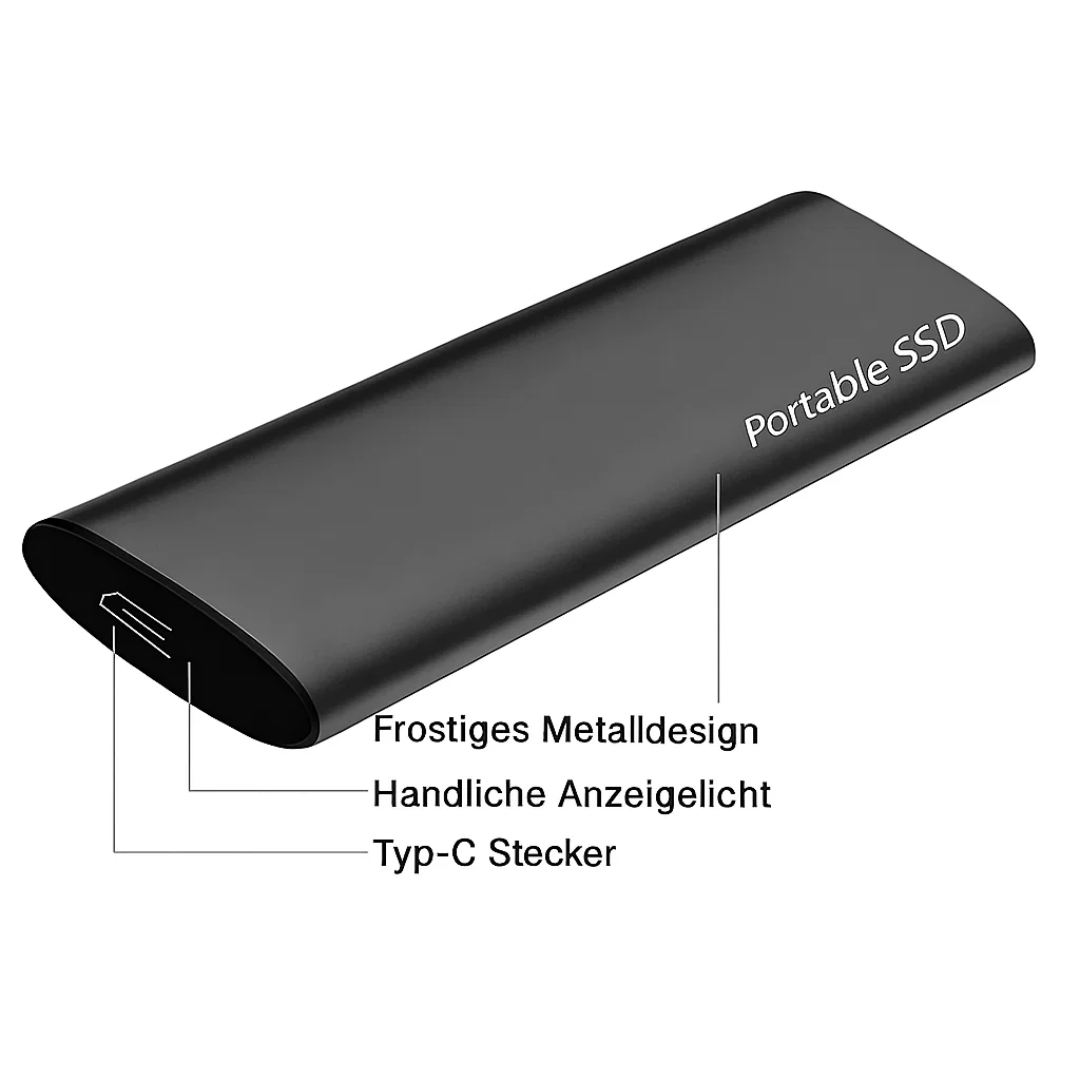DriveBox | Ultrakompakte 4 TB USB-C Festplatte für sichere Datenspeicherung Decorique.de