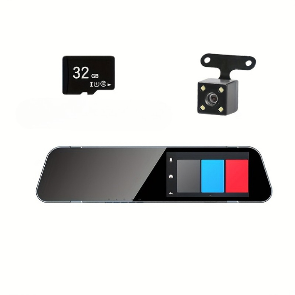 DriveVision | Auto-Dashcam – 1080p/30FPS & magnetische Montage Schwarz mit 32G Speicherkarte Decorique.de