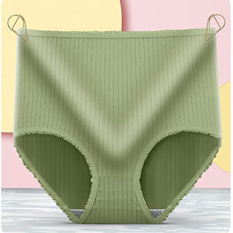 DryComfort | Stilvolles und auslaufsicheres Damen-Unterwäsche-Set Grün Decorique.de