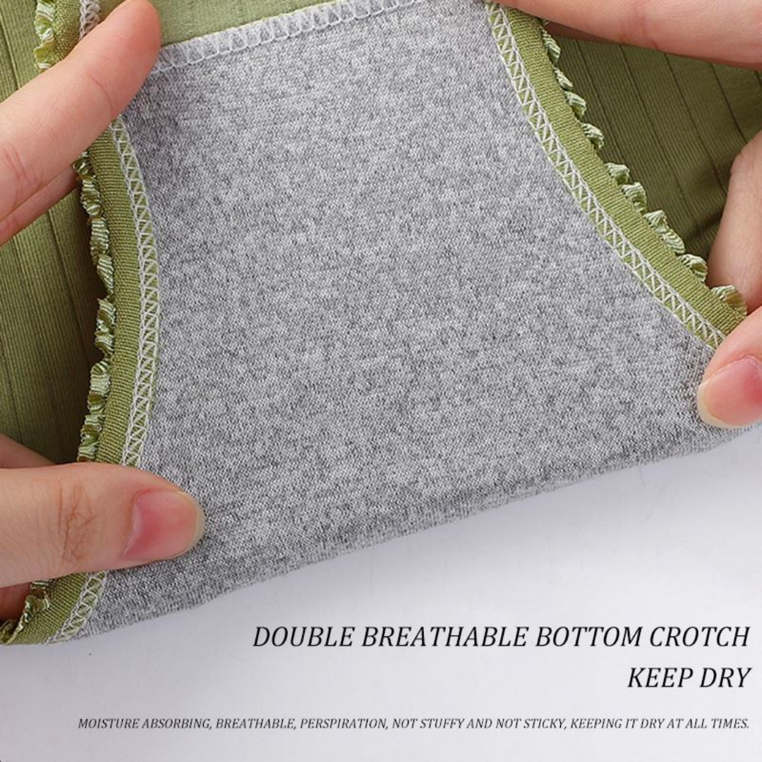 DryComfort | Stilvolles und auslaufsicheres Damen-Unterwäsche-Set Decorique.de