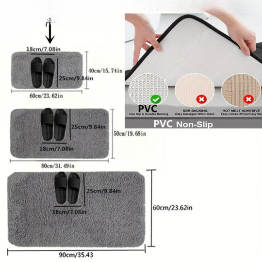 DryLuxe | Saugfähige & Rutschfeste Badmatte für maximalen Komfort Decorique.de