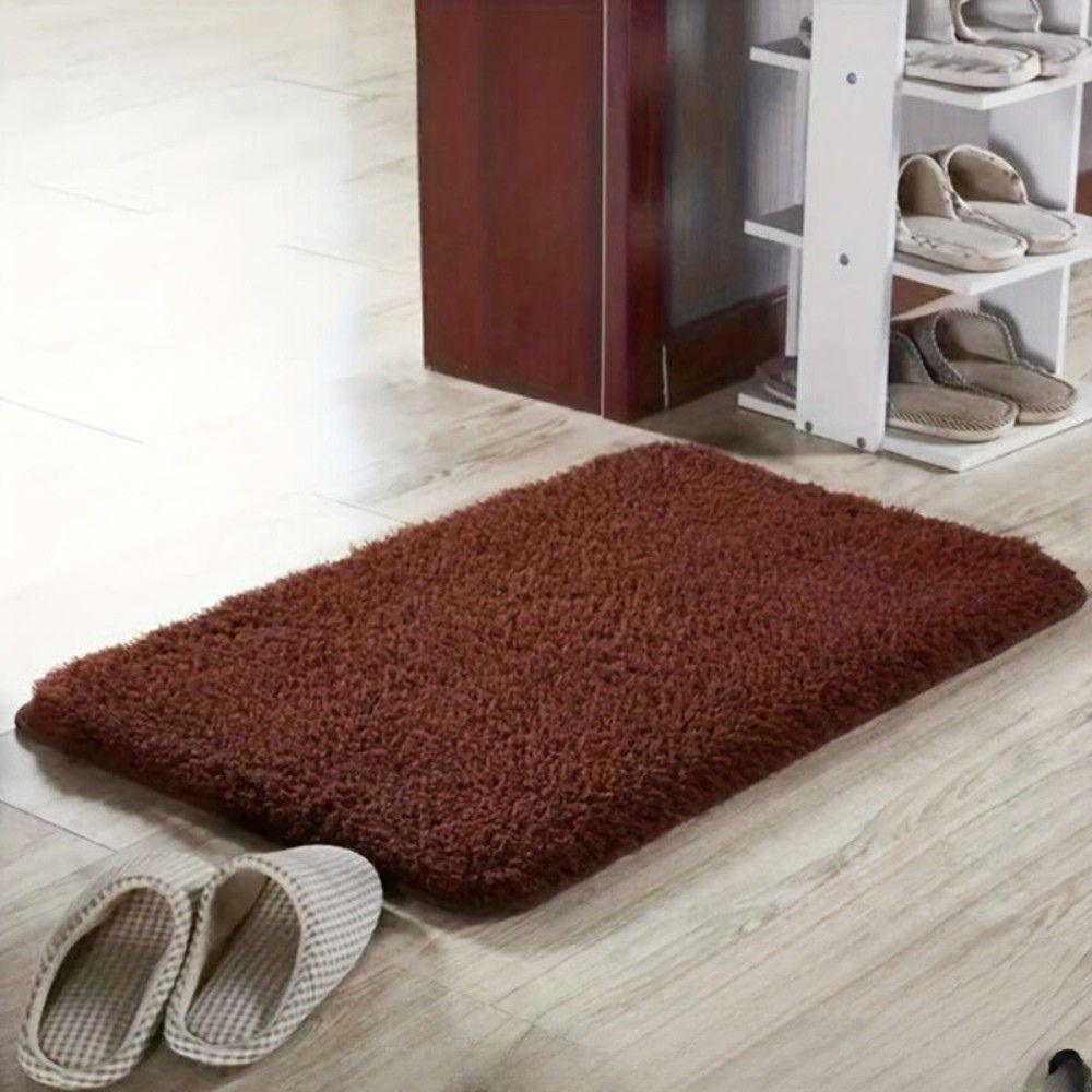 DryLuxe | Saugfähige & Rutschfeste Badmatte für maximalen Komfort Kaffeefarben Decorique.de