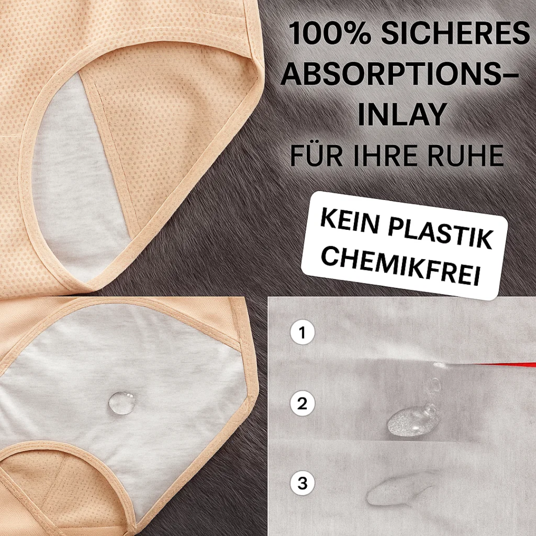 DryShield | Auslaufsichere Unterwäsche Decorique.de