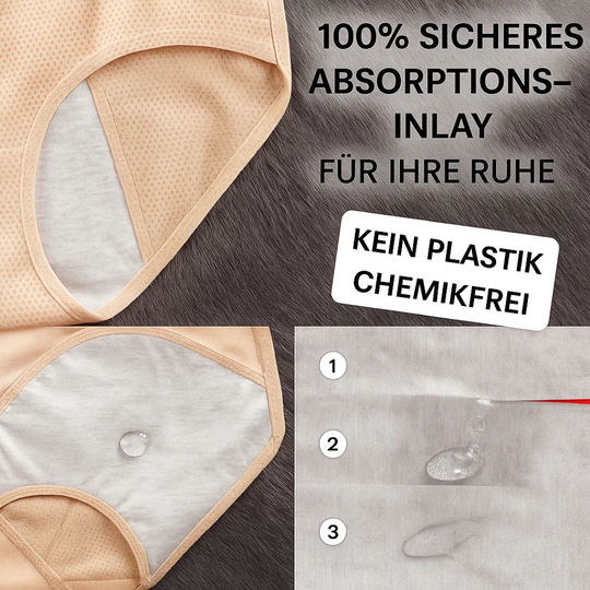 DryShield | Auslaufsichere Unterwäsche Decorique.de