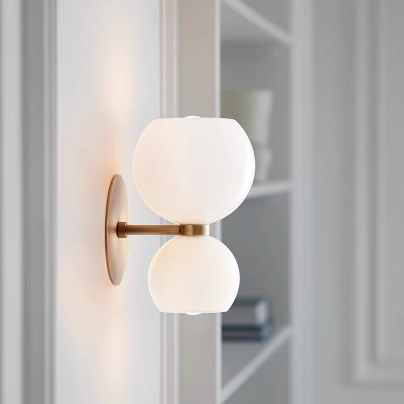 DuoGlow | Minimalistische Doppel-LED-Wandleuchte Decorique.de