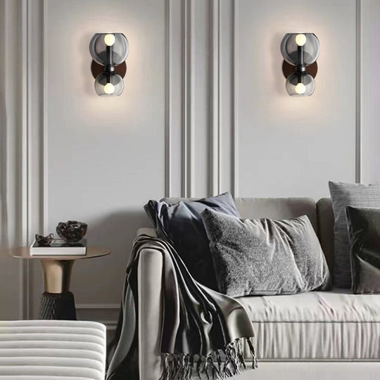 DuoGlow | Minimalistische Doppel-LED-Wandleuchte Decorique.de