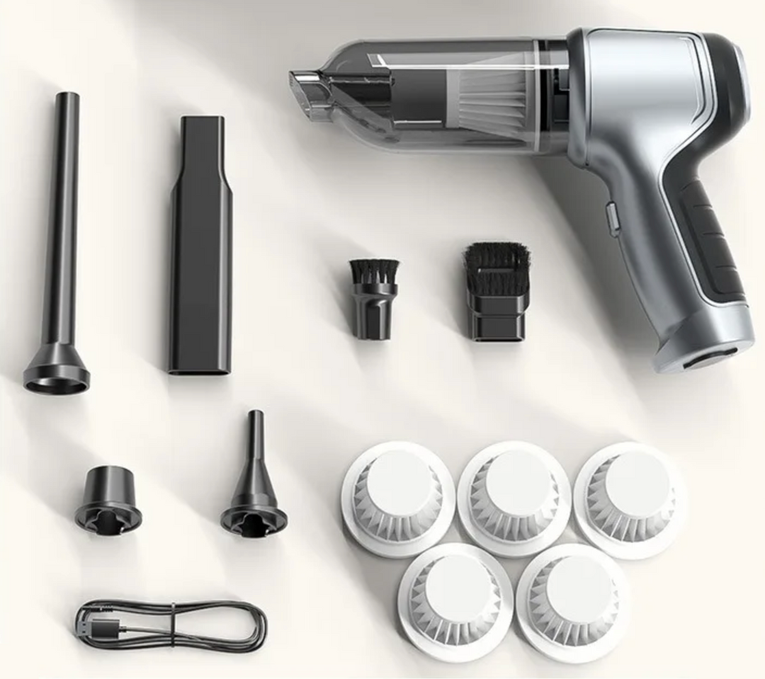 DustBlaster | Mächtigster kabelloser Auto-Staubsauger Decorique.de