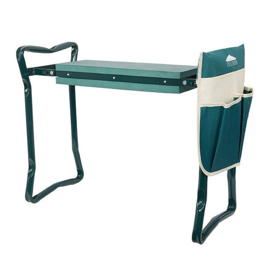 FloraSeat | Bequemer Gartenstuhl mit weichem Kniekissen