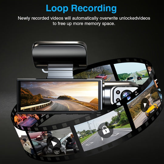 RoadSecure | 1080P Auto-Dashcam – Dual-Linsen-Schutz