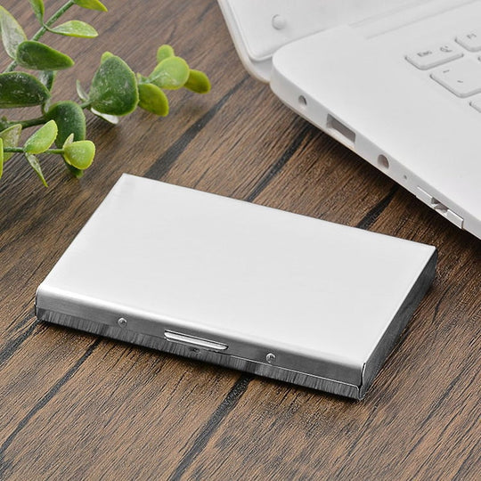 AuraCard | Kartenetui – RFID-Schutz aus Edelstahl