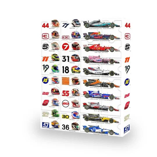 RaceDay | F1 Adventskalender – Einzigartige Sammlerstücke für jeden Fan