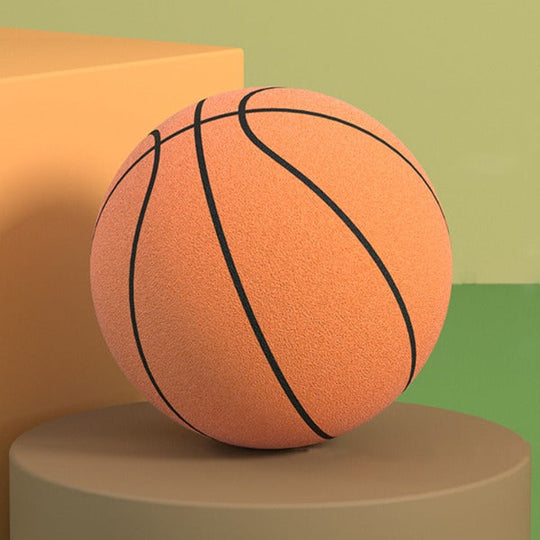 EchoBall | Geräuschloser Indoor-Basketball 7 cm (Standard) Decorique