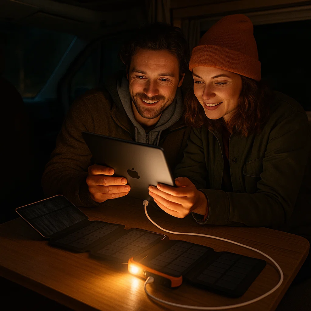 EcoCharge | Hochkapazitäts-Solar-Powerbank für ultimative Unabhängigkeit Decorique.de