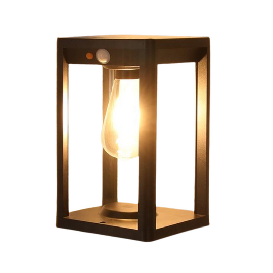 EcoColumn | Solar Säulenleuchte – Bewegungsmelder & IP65 Schutz Decorique.de