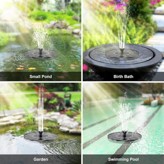 EcoFountain | Outdoor Solar-Wasserbrunnen Decorique.de