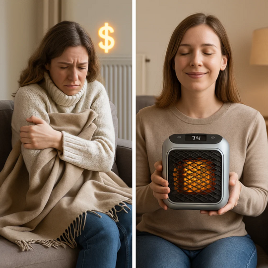 EcoHeat | Energiesparender Heizlüfter mit modernem Design Decorique.de