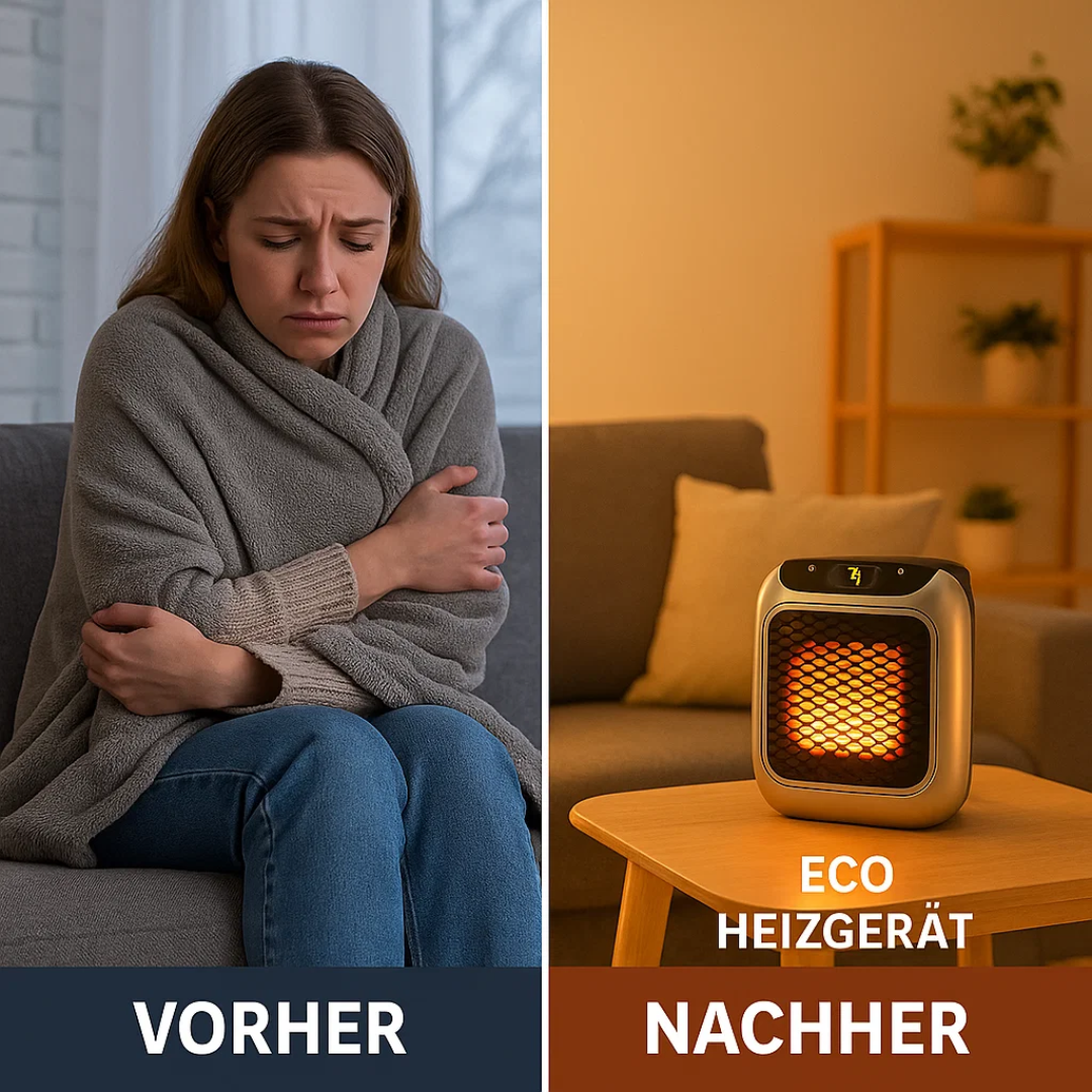 EcoHeat | Energiesparender Heizlüfter mit modernem Design Decorique.de