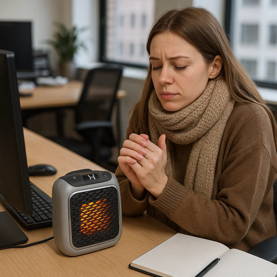 EcoHeat | Energiesparender Heizlüfter mit modernem Design Decorique.de