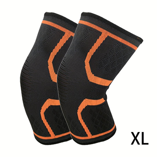 OrthoWarm | Kniebandagen – Atmungsaktive Kompression & Wärmeschutz (2er-Set)