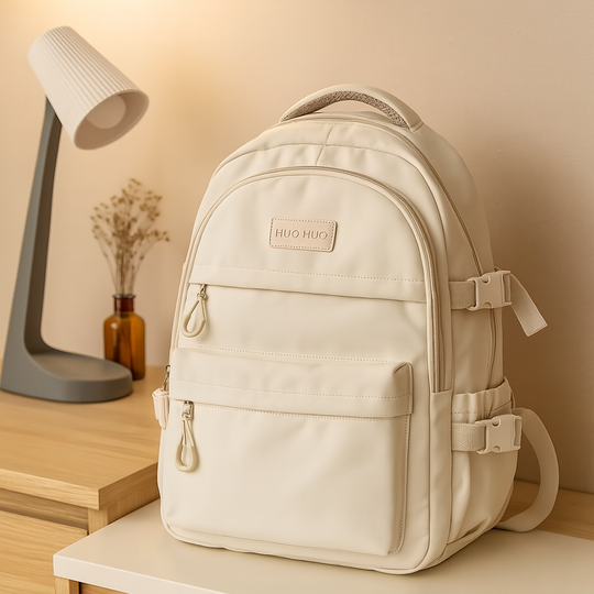 EduPack | Schulranzen – Organisierte Aufbewahrung & Gepolsterte Träger Weiß Decorique.de