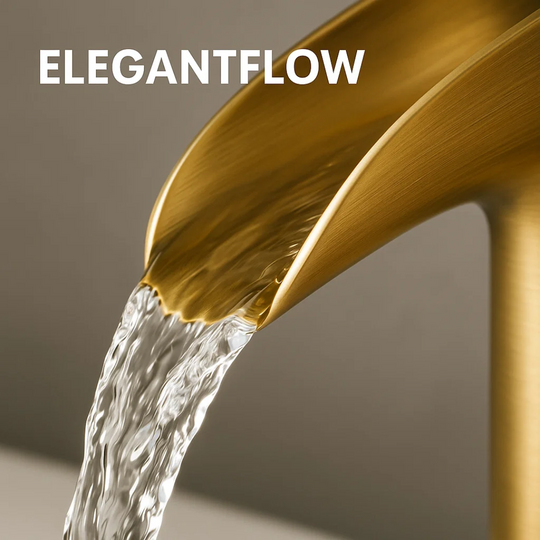 ElegantFlow | Luxuriöser Wasserhahn mit Wasserfall Decorique.de