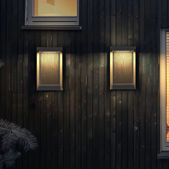 EliteGleam | Moderne Außenwandleuchte Decorique