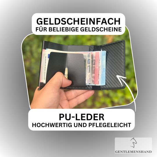 EliteWallet | Intelligente Geldbörse für Gentlemen Decorique.de