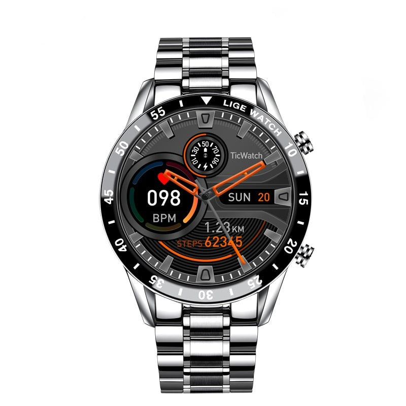 EliteWatch | Multifunktionale Luxus-Smartwatch Silber Decorique.de