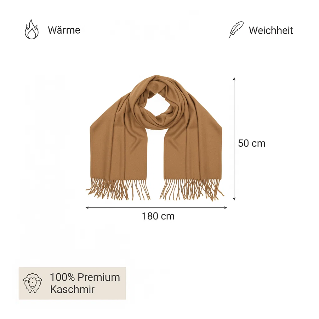 Elouise | Kaschmir Schal – Weich, Warm & Stilvolles Karomuster Decorique.de